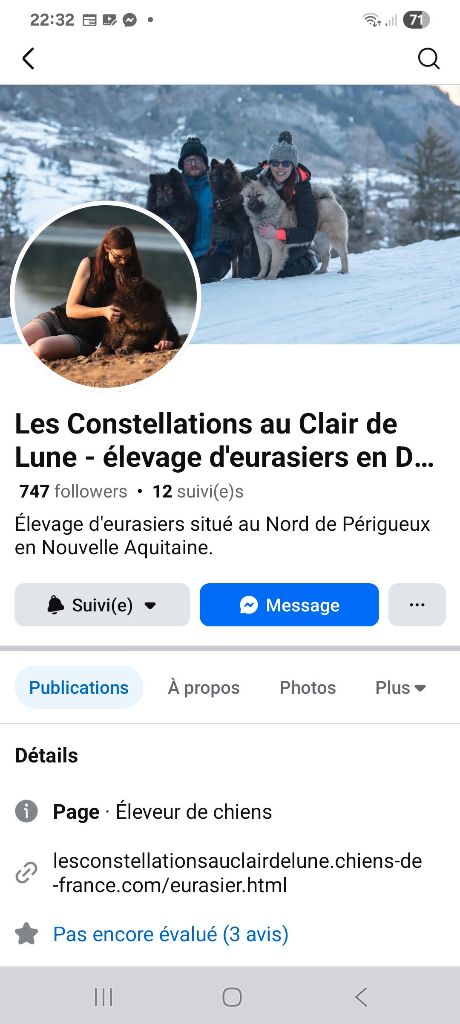 PAGE FACEBOOK BLOQUÉE DEPUIS 2 MOIS